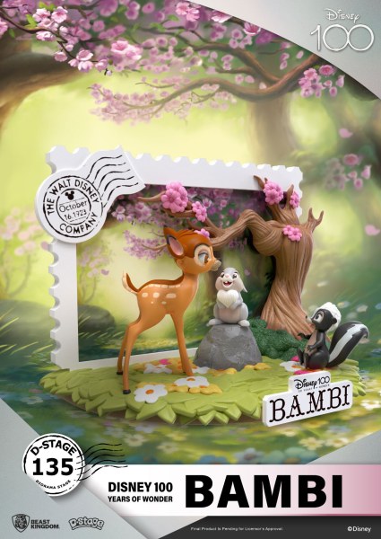 DIORAMA BAMBI - DISNEY 100 ANIVERSARIO ETAPA D