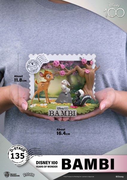 DIORAMA BAMBI - DISNEY 100 ANIVERSARIO ETAPA D