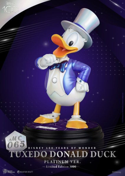 ESMOQUIN DONALD VERSION PLATINO - DISNEY MASTERCRAFT