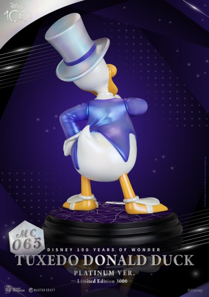 ESMOQUIN DONALD VERSION PLATINO - DISNEY MASTERCRAFT