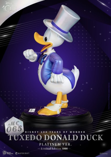 ESMOQUIN DONALD VERSION PLATINO - DISNEY MASTERCRAFT