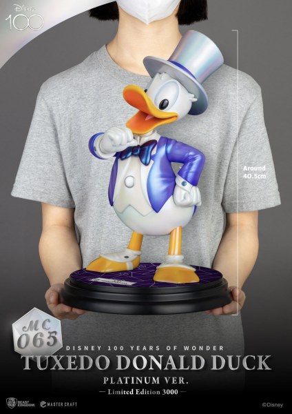 ESMOQUIN DONALD VERSION PLATINO - DISNEY MASTERCRAFT