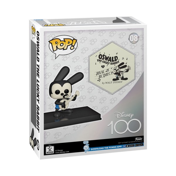 ¡ FUNKO POP! 08 - OSWALD ART PORTADA DISNEY'S 100
