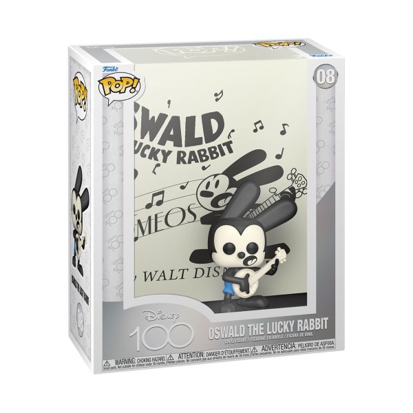 ¡ FUNKO POP! 08 - OSWALD ART PORTADA DISNEY'S 100