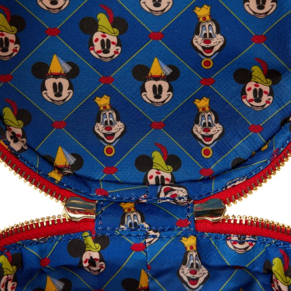 BOLSO DE HOMBRO CARRUSEL MICKEY & MINNIE VALIENTE PEQUEÑOS BOLSOS DE HOMBRO - DISNEY LOUNGEFLY