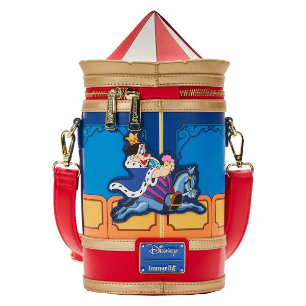 BOLSO DE HOMBRO CARRUSEL MICKEY & MINNIE VALIENTE PEQUEÑOS BOLSOS DE HOMBRO - DISNEY LOUNGEFLY