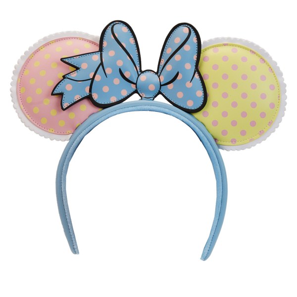 DIADEMA MINNIE COLOR BLOCK LUNARES PASTEL - DISNEY LOUNGEFLY