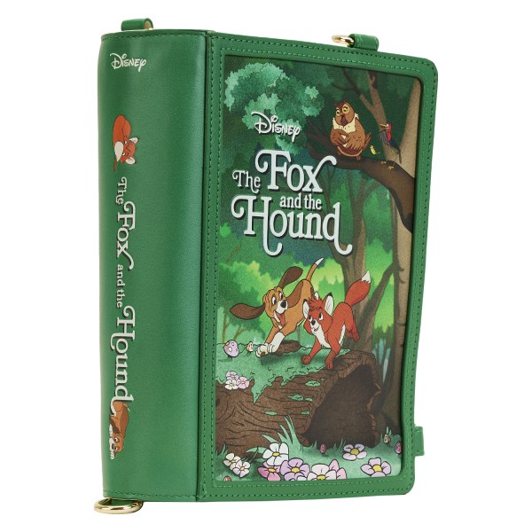 TOD Y TOBY CLÁSICO LIBRO EL BOLSOS DE HOMBRO - DISNEY LOUNGEFLY