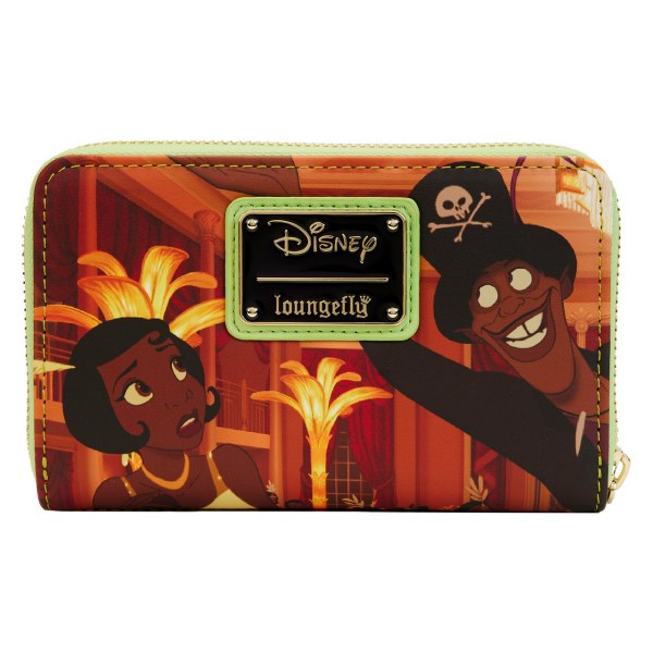 BILLETERA ESCENA LA PRINCESA Y EL RANA - DISNEY LOUNGEFLY