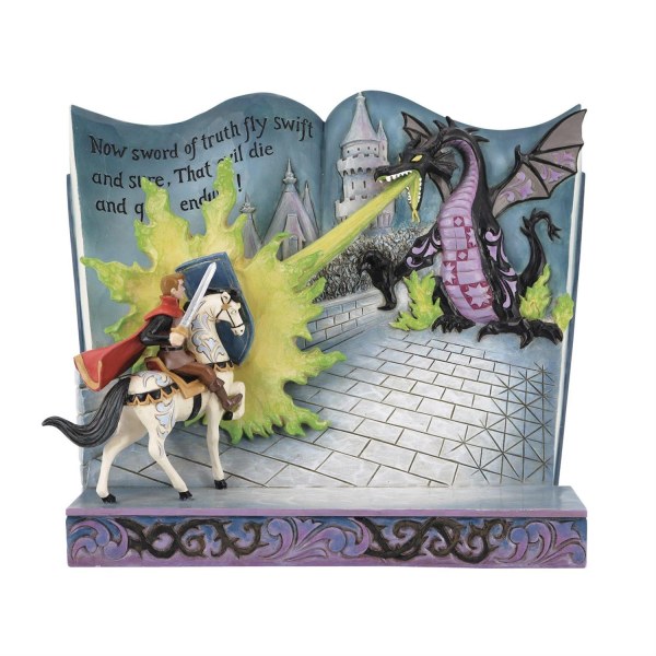 STORYBOOK EL PRÍNCIPE FELIPE Y EL DRAGÓN MALÉFICA - DISNEY TRADITIONS