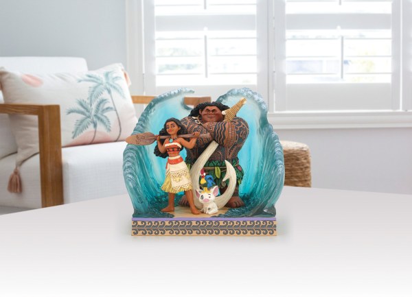 ESCENA DE ONDAS DE MOANA (MOANA) - DISNEY TRADITIONS