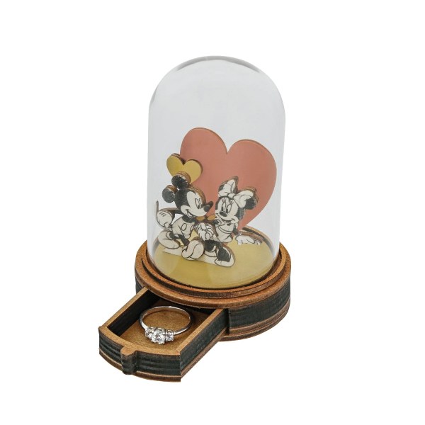 CAJÓN DE ANILLOS MICKEY Y MINNIE - DISNEY SHOWCASE