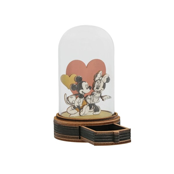 CAJÓN DE ANILLOS MICKEY Y MINNIE - DISNEY SHOWCASE