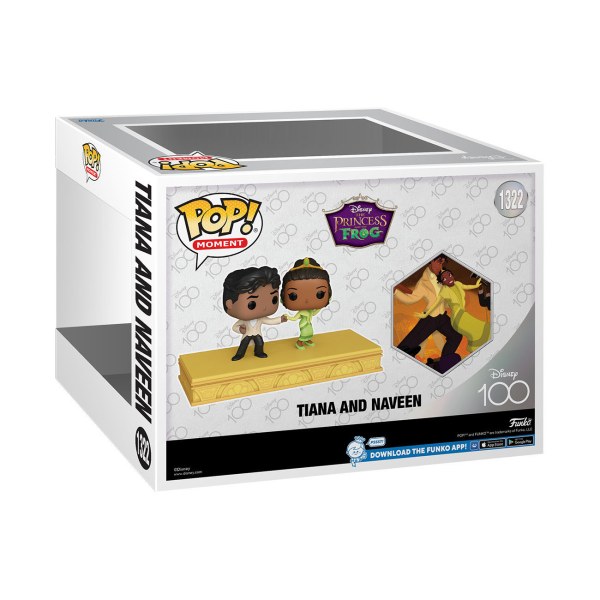 FUNKO POP! 1322 - TIANA AND NAVEEN - DISNEY'S 100TH ANNIVERSARY