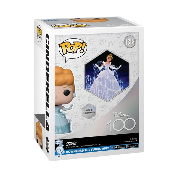 ¡ FUNKO POP! 1318 - CENICIENTA - 100 ANIVERSARIO DE DISNEY