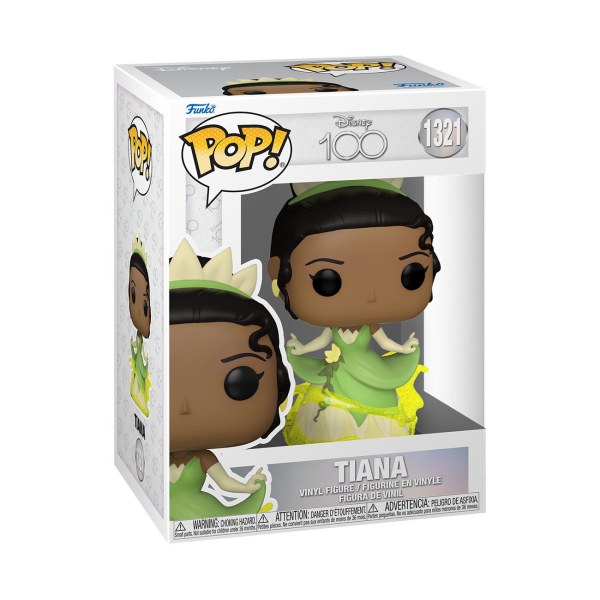 ¡ FUNKO POP! 1321 - TIANA LA PRINCESA Y EL SAPO - 100 ANIVERSARIO DE DISNEY