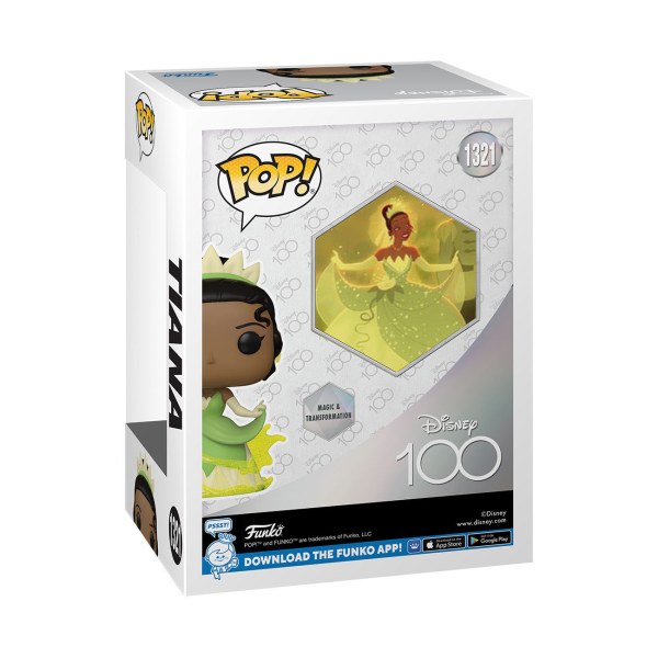 ¡ FUNKO POP! 1321 - TIANA LA PRINCESA Y EL SAPO - 100 ANIVERSARIO DE DISNEY