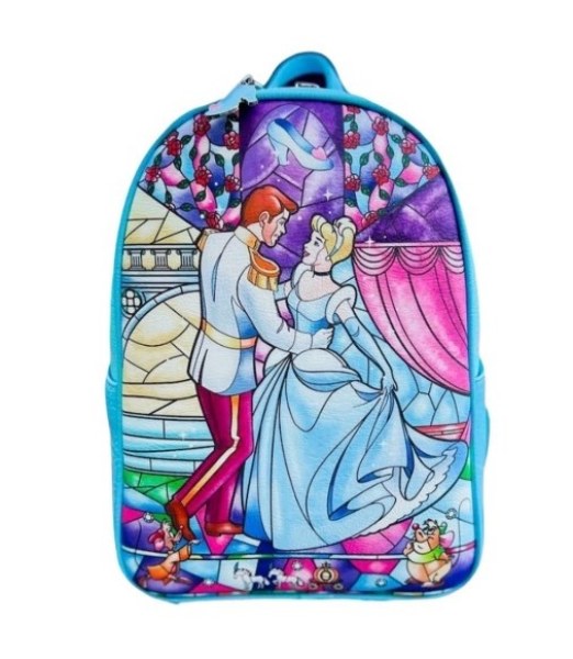 CENICIENTA MINI MOCHILA VIDRIERAS DE CENICERIA - DISNEY LOUNGEFLY