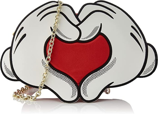 BOLSO BANDOLERA MICKEY Y MINNIE LOVE - DISNEY LOUNGEFLY