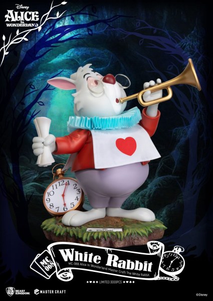 THE WHITE RABBIT - DISNEY MASTERCRAFT