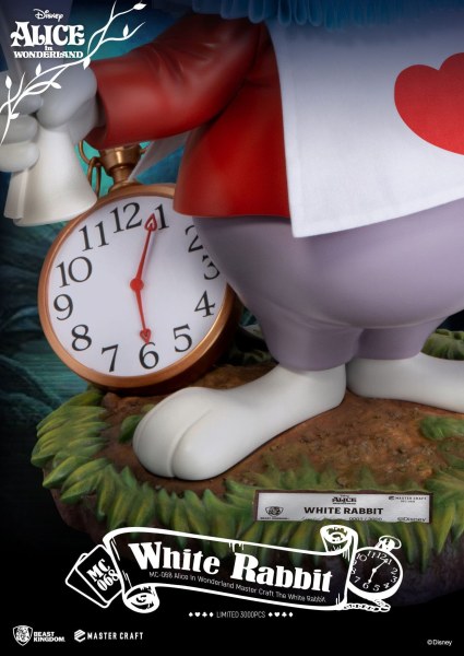 THE WHITE RABBIT - DISNEY MASTERCRAFT