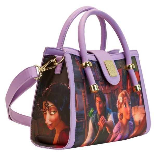 BOLSO BANDOLERA ESCENA DE ENREDADOS - DISNEY LOUNGEFLY