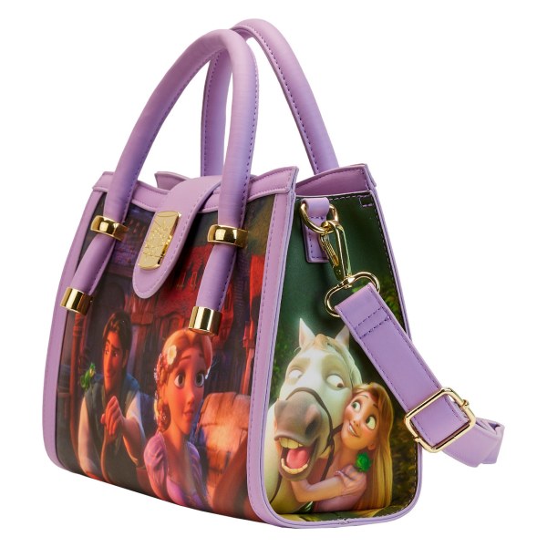 BOLSO BANDOLERA ESCENA DE ENREDADOS - DISNEY LOUNGEFLY