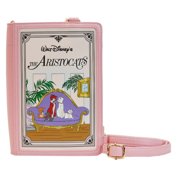 BOLSOS DE HOMBRO LIBRO CLÁSICO LOS ARISTOGATOS - DISNEY LOUNGEFLY