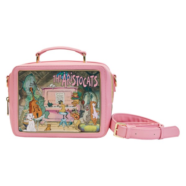 BOLSOS DE HOMBRO LUNCHBOX LOS ARISTOGATOS - DISNEY LOUNGEFLY