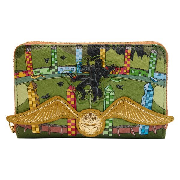 GOLDEN SQUICK CARD HOLDER - HARRY POTTER LOUNGEFLY