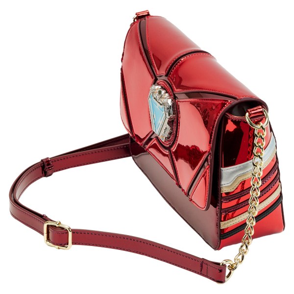 BOLSOS DE HOMBRO DE HOMBRO COSPLAY 15 ANIVERSARIO DE IRON MAN - MARVEL LOUNGEFLY