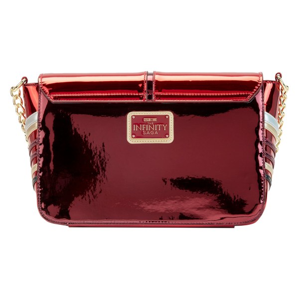 BOLSOS DE HOMBRO DE HOMBRO COSPLAY 15 ANIVERSARIO DE IRON MAN - MARVEL LOUNGEFLY