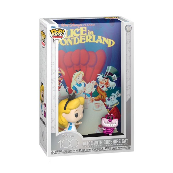¡ FUNKO POP! 11 - MOVIE POSTER 100 DE ALICIA EN EL PAÍS DE LAS MARAVILLAS DE DISNEY