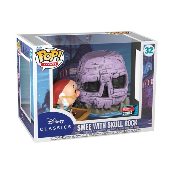 ¡ FUNKO POP! 32 - PETER PAN - SR. LA MOSCA Y LA CABEZA DEL CRÁNEO SE ROCA