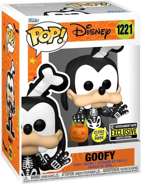¡ FUNKO POP! 1221 - ESQUELETO GOOFY ( BRILLA EN LA OSCURIDAD )