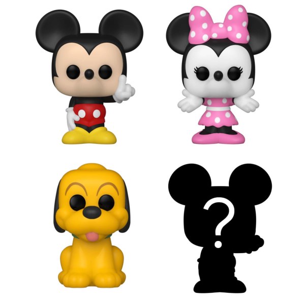 ¡PAQUETE DE 4 FUNKO BITTY POP! - MICKEY Y SUS AMIGOS