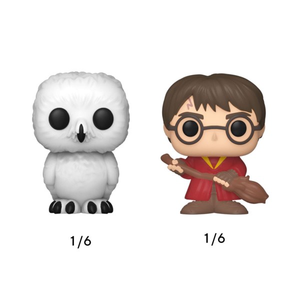 ¡PAQUETE DE 4 FUNKO BITTY POP! - HARRY POTTER
