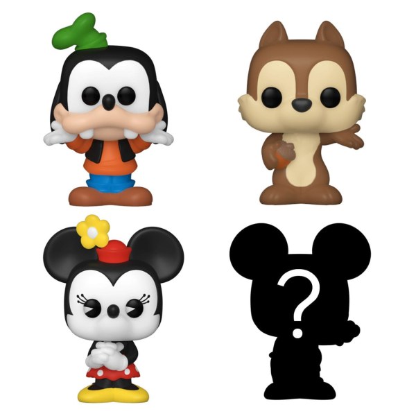¡PAQUETE DE 4 FUNKO BITTY POP! - GOOFY