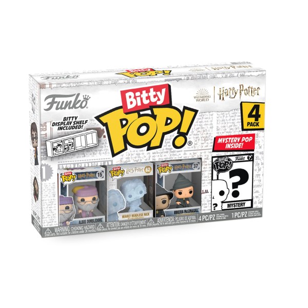 ¡PAQUETE DE 4 FUNKO BITTY POP! - DUMBLEDORE
