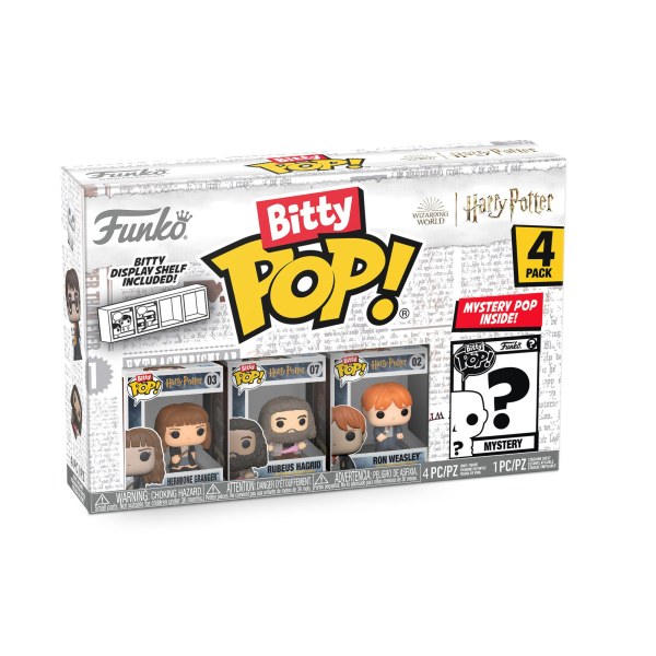 ¡PAQUETE DE 4 FUNKO BITTY POP! -HERMIONA