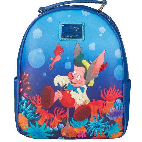 PINOCCHIO CORAL MINI BACKPACK - DISNEY LOUNGEFLY