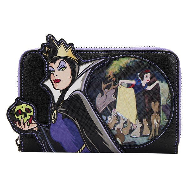 BILLETERA ESCENA DE LA REINA MALVADA - DISNEY LOUNGEFLY