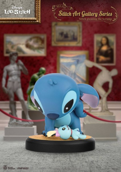 PACK DE 6 FIGURAS STITCH DE ART GALLERY - DISNEY MINI EGG ATTACK