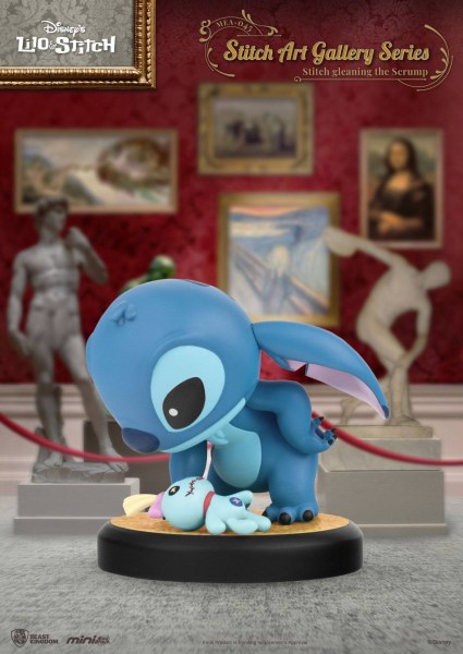 PACK DE 6 FIGURAS STITCH DE ART GALLERY - DISNEY MINI EGG ATTACK