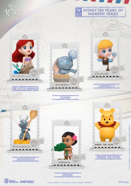 PACK DE 6 FIGURAS 100 YEARS OF WONDER - DISNEY MINI EGG ATTACK
