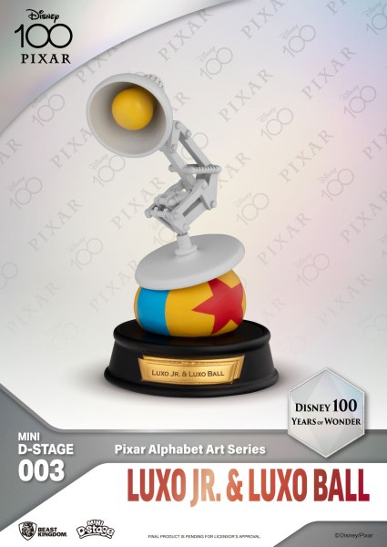 PACK DE 6 FIGURAS ALFABETO PIXAR - 100 YEARS OF WONDER DISNEY MINI EGG ATTACK