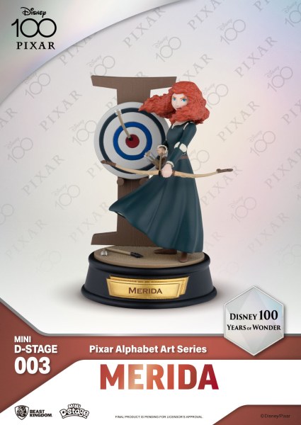 PACK DE 6 FIGURAS ALFABETO PIXAR - 100 YEARS OF WONDER DISNEY MINI EGG ATTACK