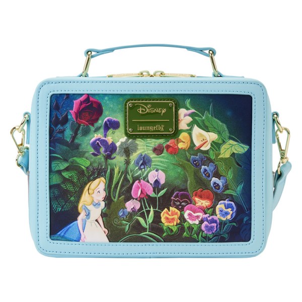 ALICIA EN EL PAÍS DE LAS MARAVILLAS EN EL BOLSOS DE HOMBRO DE LAS MARAVILLAS - DISNEY LOUNGEFLY