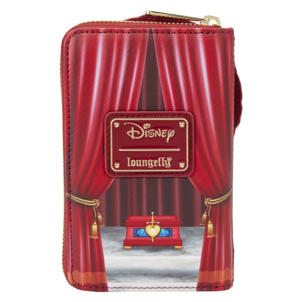 BILLETERA LA REINA MALVADA EN SU TRONO - DISNEY LOUNGEFLY