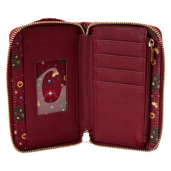 BILLETERA LA REINA MALVADA EN SU TRONO - DISNEY LOUNGEFLY